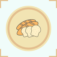 Bread color icon