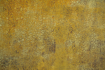 Rusty painted metal