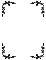 Obraz premium Corner, illustrator vector