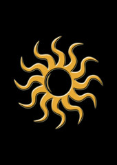 symbole du soleil 