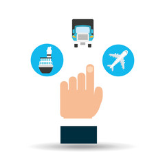 transportation delivery service box warehouse