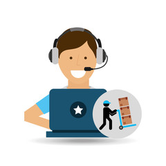 transportation delivery service box warehouse