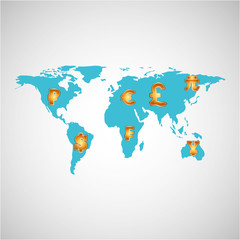 Obraz premium finance money economy dollar business