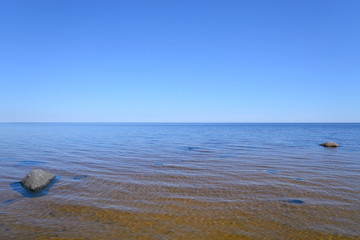 Ladoga lake by day.