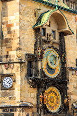 Prague astronomical clock at the Old Town City Hall from 1410 is the third oldest astronomical clock in the world and the oldest one still working