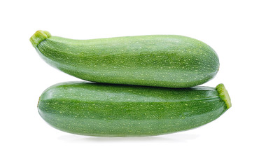 zucchini vegetables isolated on white background
