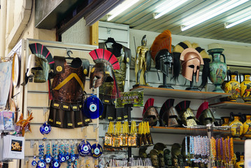 Beautiful souvenirs in  Athens,Greece.