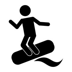 surfing sport  isolated icon design
