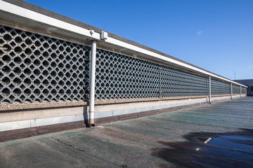 Fototapeta premium an see-through wall