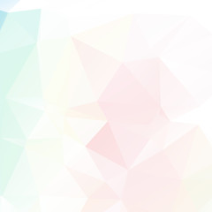 pastel polygonal Mosaic background
