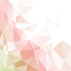 pastel polygonal Mosaic background