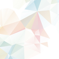 pastel polygonal Mosaic background