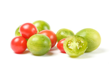 Red Green Cherry Tomato