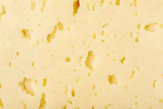 Close-up cheese texture