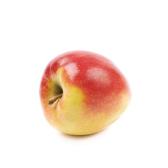 Ripe red and golden jonagold apple