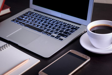 coffee cup with book