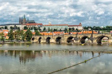 Obraz premium PRAGUE, CZECH REPUBLIC - JULY 5, 2016.