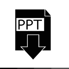 File Format icon Illustration design