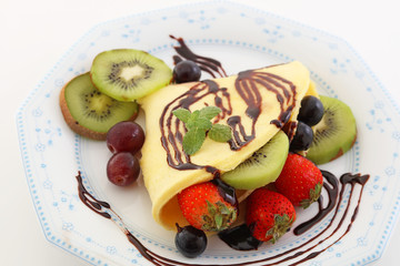 美味しそうなクレープ