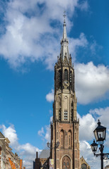 Fototapeta na wymiar Nieuwe Kerk, Delft, Netherlands