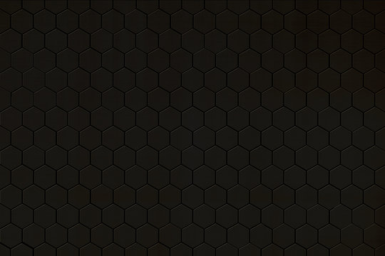 Gold Hexagon Background