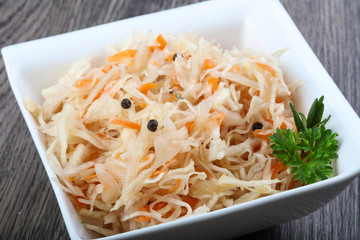 Fermented cabbage