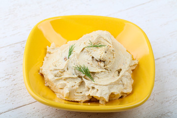 Arabic traditional cuisine - hummus