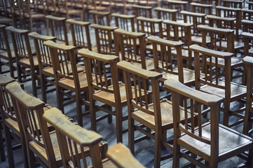 seats in the church