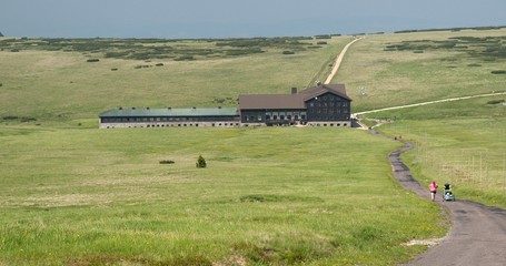 Fototapeta premium Labska bouda in Krkonose in Czech republic