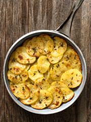 rustic french golden anna potato