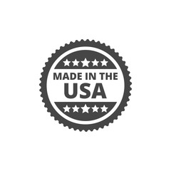 Vector 'Made in the USA' icon