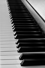 Naklejka premium Piano