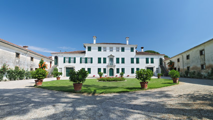 Historical elegant residence of Villa Beretta, Lauzacco, Friuli, Italy
