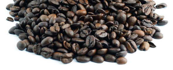 Coffee beans background