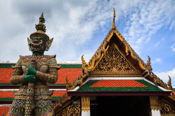 Fototapeta premium Giant in Wat Phra Kaew.