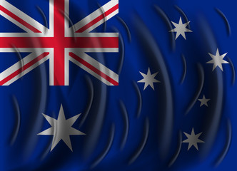 australia wind flag