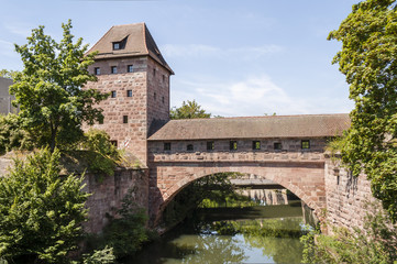 Nurnberg old bridge-landscape orientation