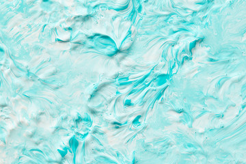 Texture of blue paint