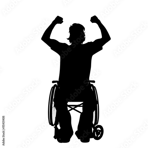 "Vector silhouette of man." Stock image and royalty-free vector files