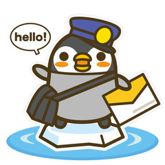 ペンギンカフェ 郵便