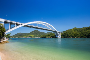 Fototapeta na wymiar 大三島橋（しまなみ海道）