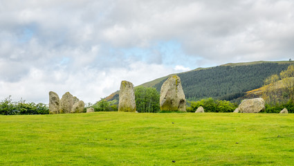 Castlerigg stone circle in England