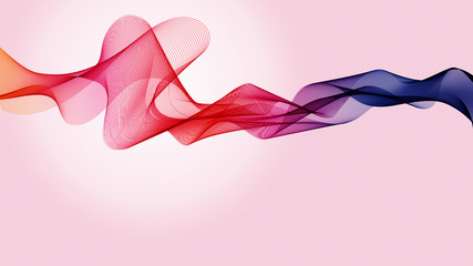 Background shapes abstract curves smooth motion.