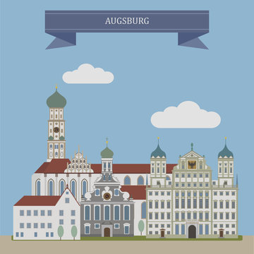 Augsburg, city in Germany
