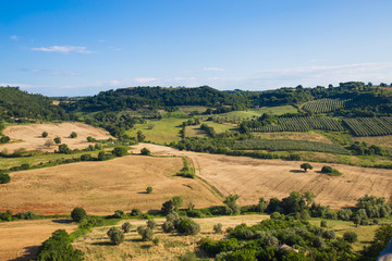 View of the countryside around Viterbo