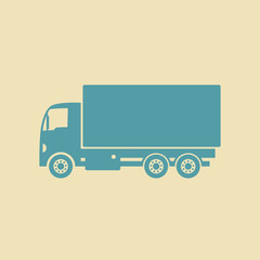 Truck vector icon