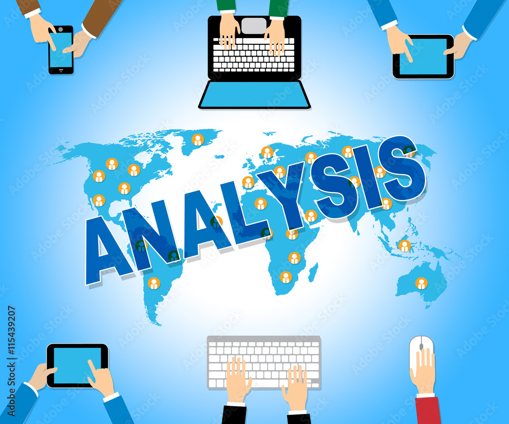 Poster analysis online means data analytics and analyst