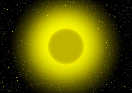 Abstract sun background vector illustration