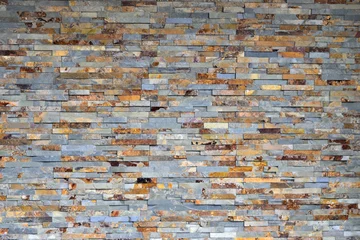 Photo sur Aluminium Mur de briques Old brick wall background exterior