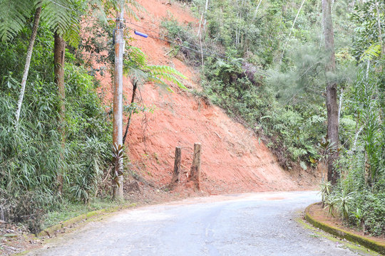 Roadside erosion